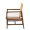 Bali & Pari Lovina Bohemian Light Honey Rattan and Acacia Wood Arm Chair 245-13574-ZORO - alternate 6